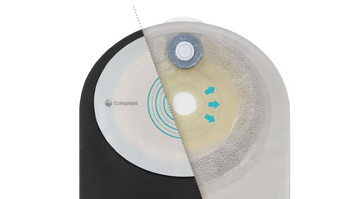 Filtro circolare per ridurre rigonfiamento e odori